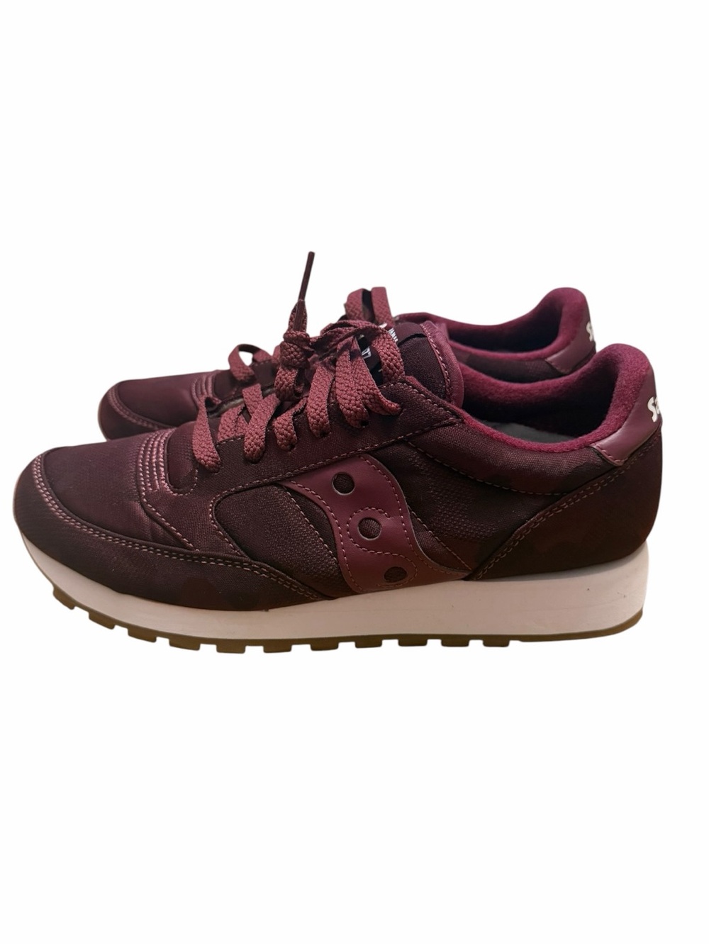 Camo Saucony Jazz Original Bordeaux Sneakers Men’s 7 Women’s 8.5 S70445-3